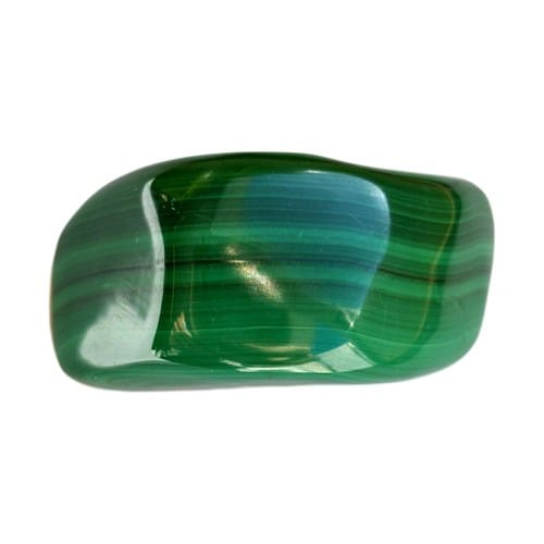 Malachite en pierre roulée 1/2 cm