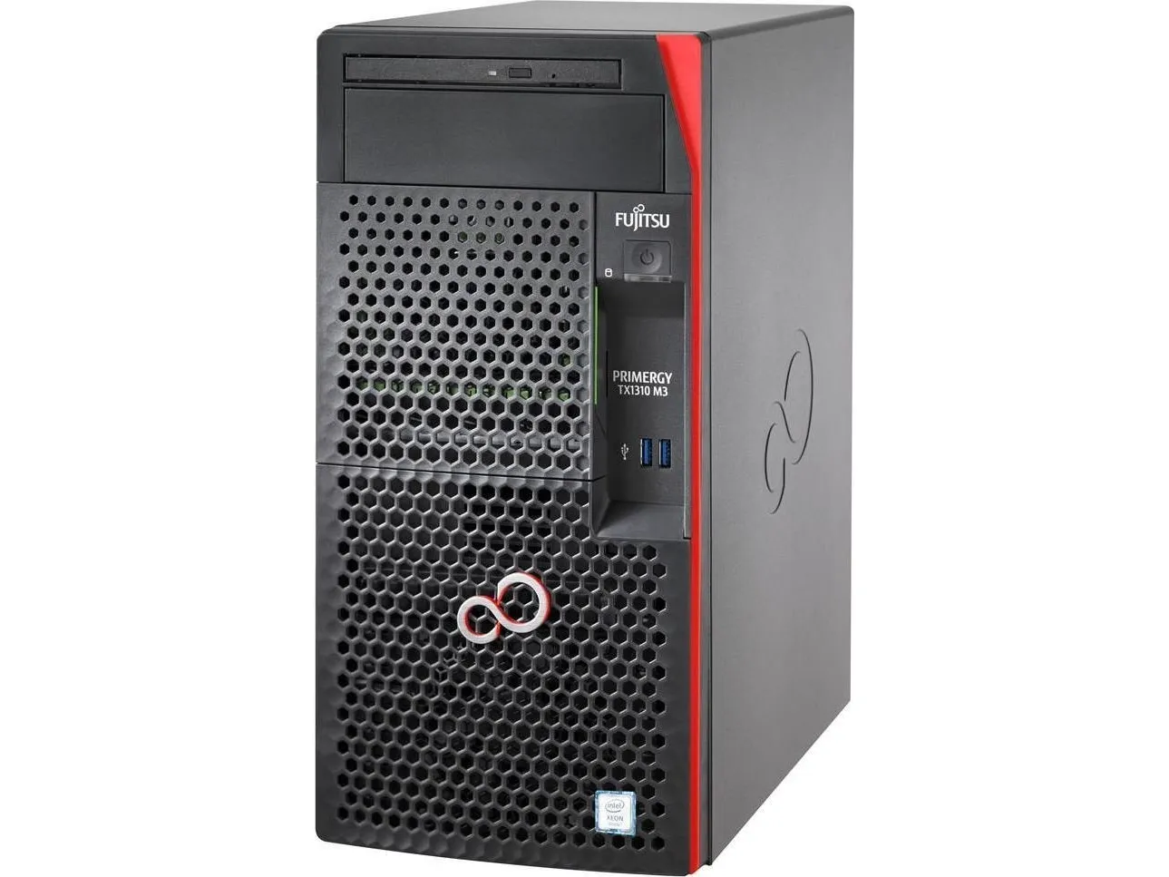 Fujitsu PRIMERGY TX1310 M3 - Server - tower - envejs - 1 x Xeon E3-1245V6 / op til 4.1 GHz - RAM 16 GB - SATA - non-hot-swap 3.5