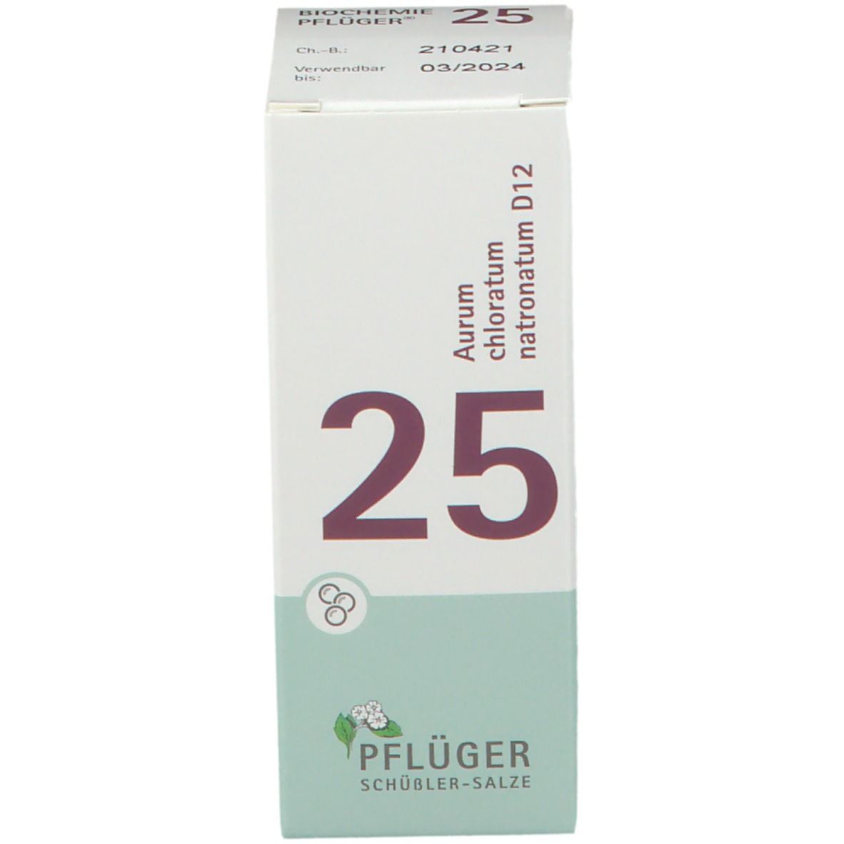 BIOCHEMIE PFLÜGER® Nr. 25 Aurum chloratum natronatum D12
