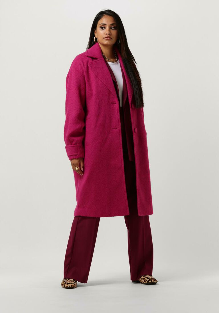 NOTRE-V roze notre-v mantel nv-charlotte wool cocoon coat