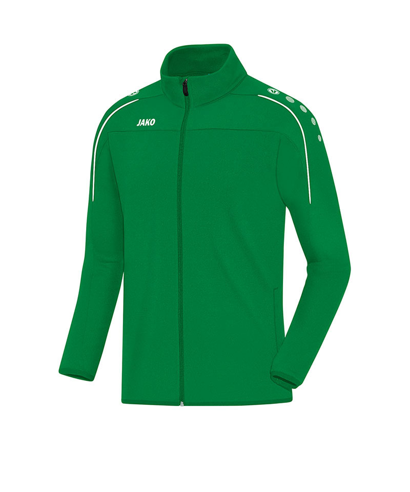 JAKO Classico Trainingsjacke Grün Weiss F06