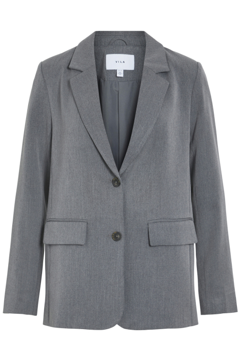 Vila grijze dames blazer