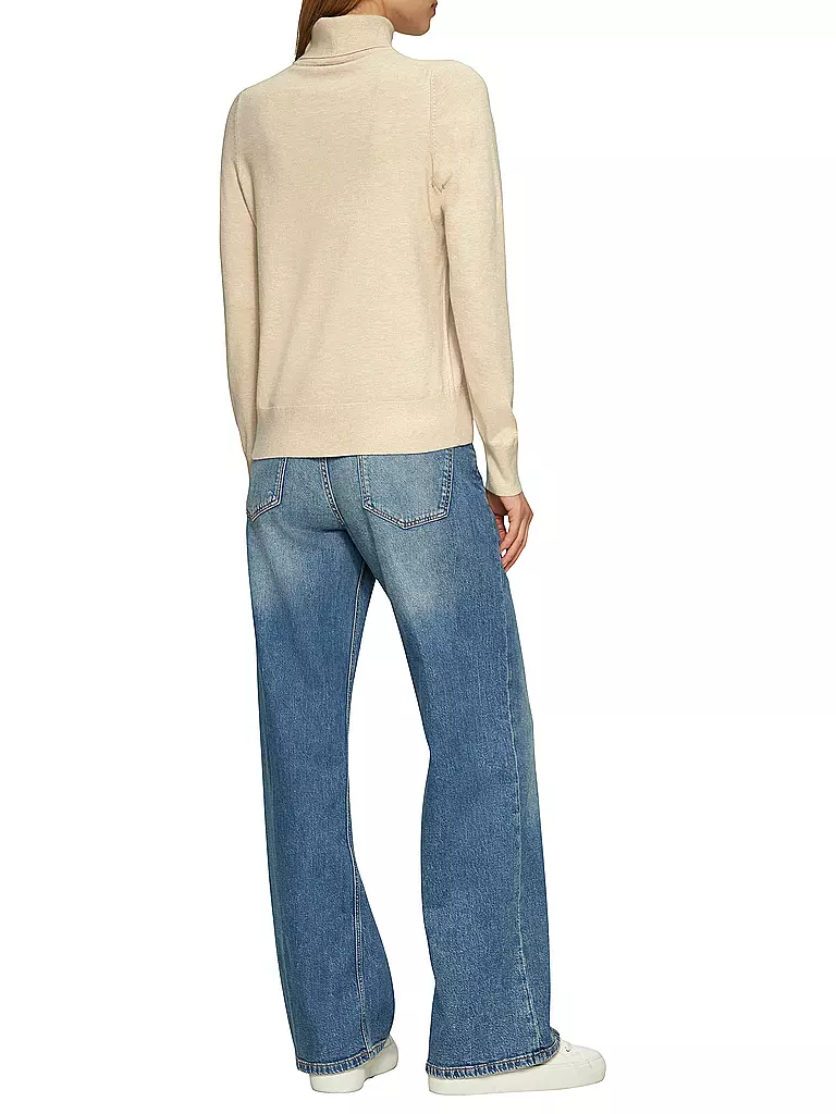 S.OLIVER Rollkragenpullover  beige