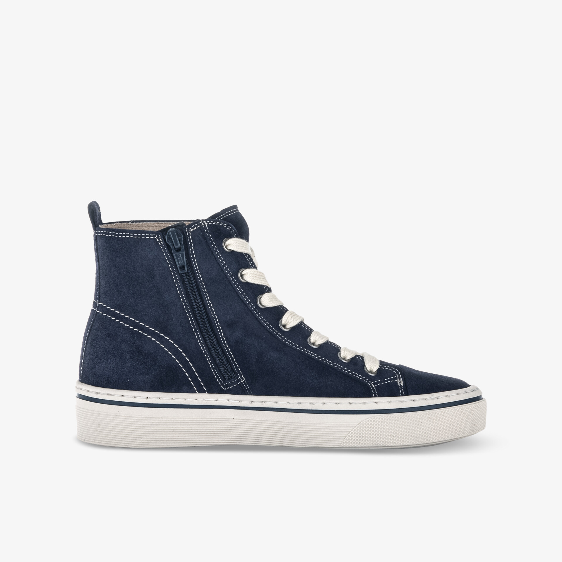 Gabor Damen Plateau Sneaker blau