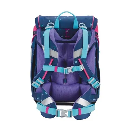 Scout Schulranzen-Set Alpha DIN Pretty Star, 4-teilig