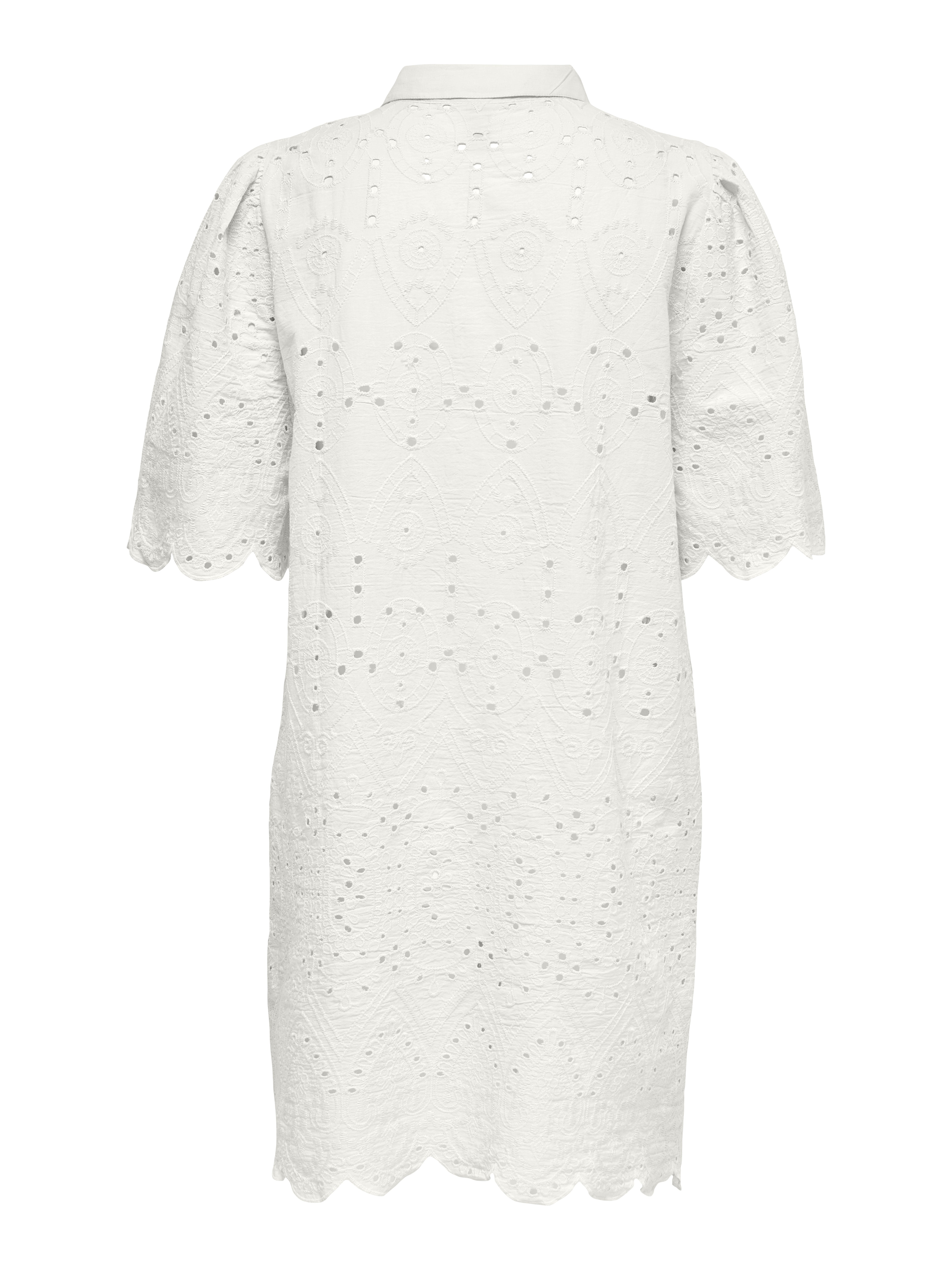 JDYKALLI Kurzes Kleid Cloud Dancer