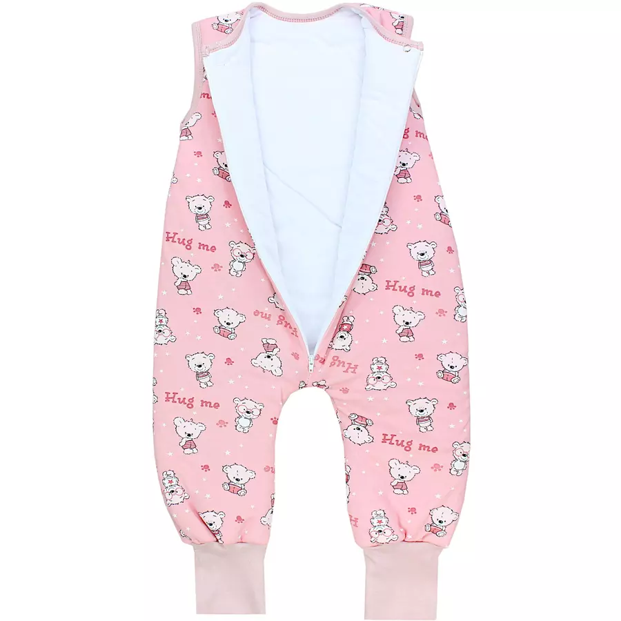 TupTam Baby  Winter Schlafsack mit Beinen 2,5 Tog rosa Modell 1
