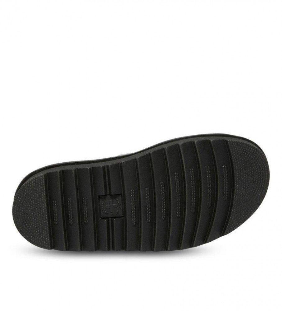 Sandálias Dr. Martens Blaire Quad em couro cinza