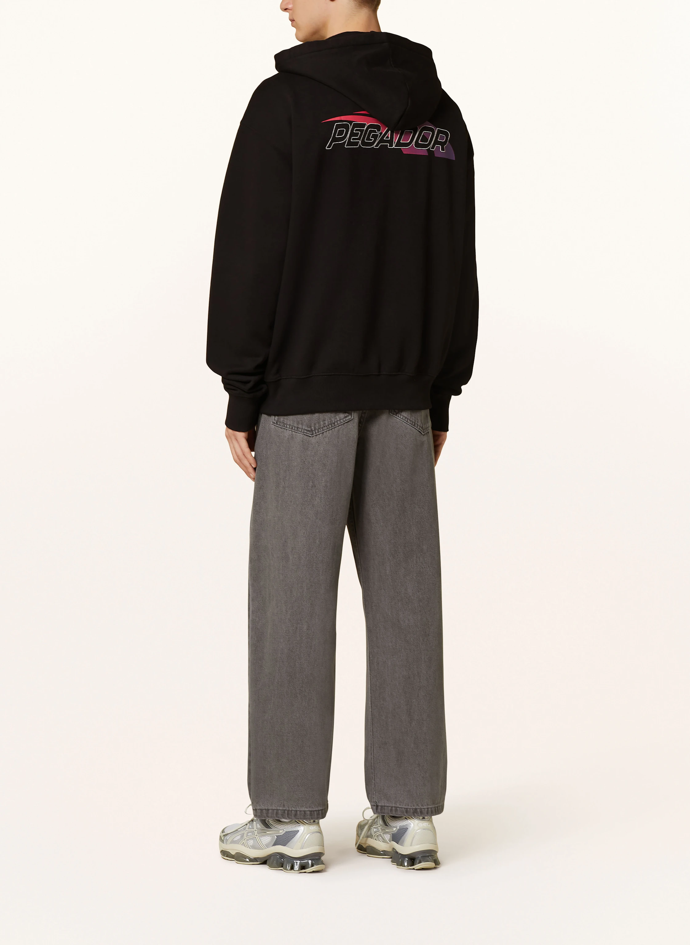 PEGADOR Oversized-Sweatjacke CLAYTON