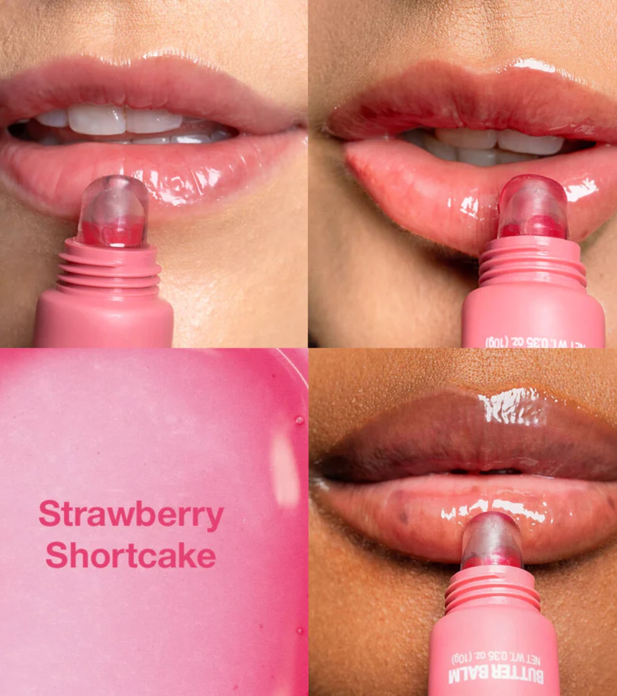Palladio - Protetor Labial Butter Balm - 04: Strawberry Shortcake