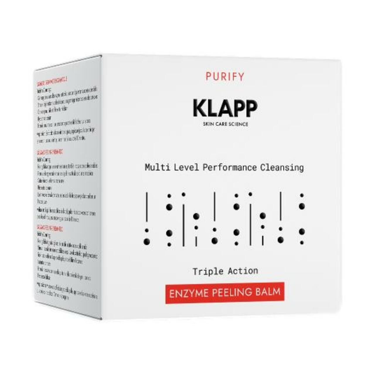 Klapp, Multi Level Performance Cleansing Enzyme Peeling Balm