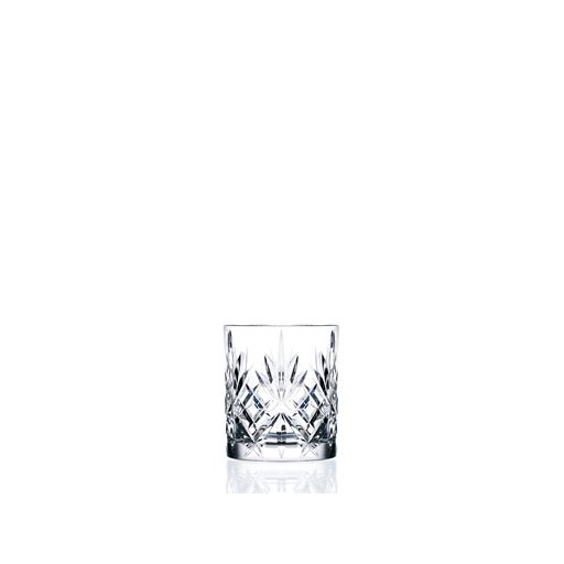 Lyngby Glas Melodia Krystal 6-pak Whiskyglas, Klar, 31 cl