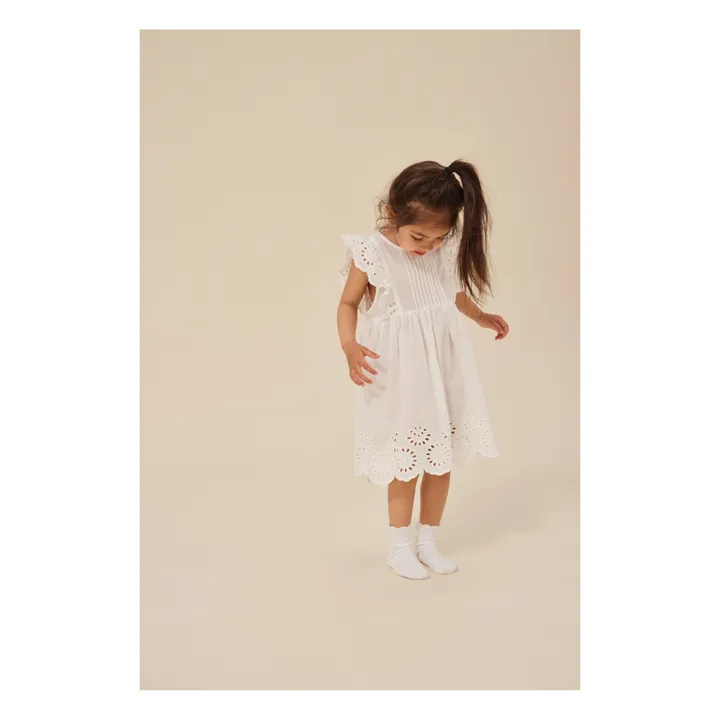 Konges Sløjd Robe Posey Coton Bio | Blanc