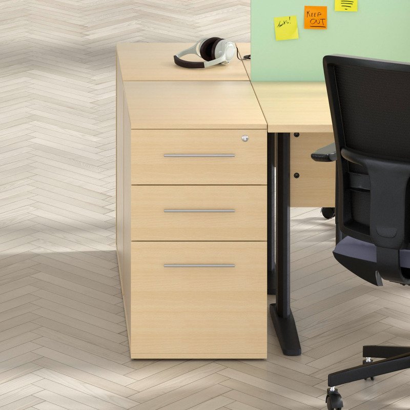 Caisson hauteur de bureau bois Altys