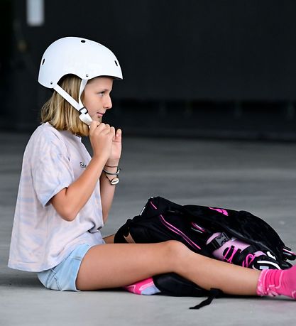 Rollerblade Helm - Downtown Helm - Weiß/Schwarz