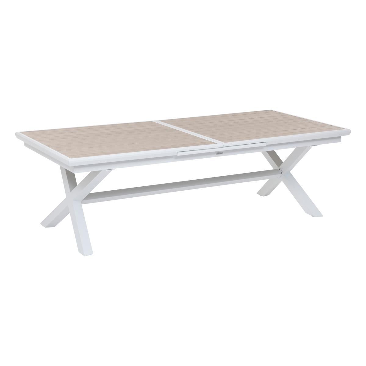 TABLE AXIOME EXTENSIBLE ALUMINIUM LIN 12 PLACES