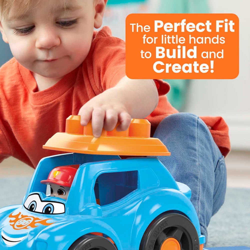 Mega Bloks Lil Vehicles Ricky Rennwagen