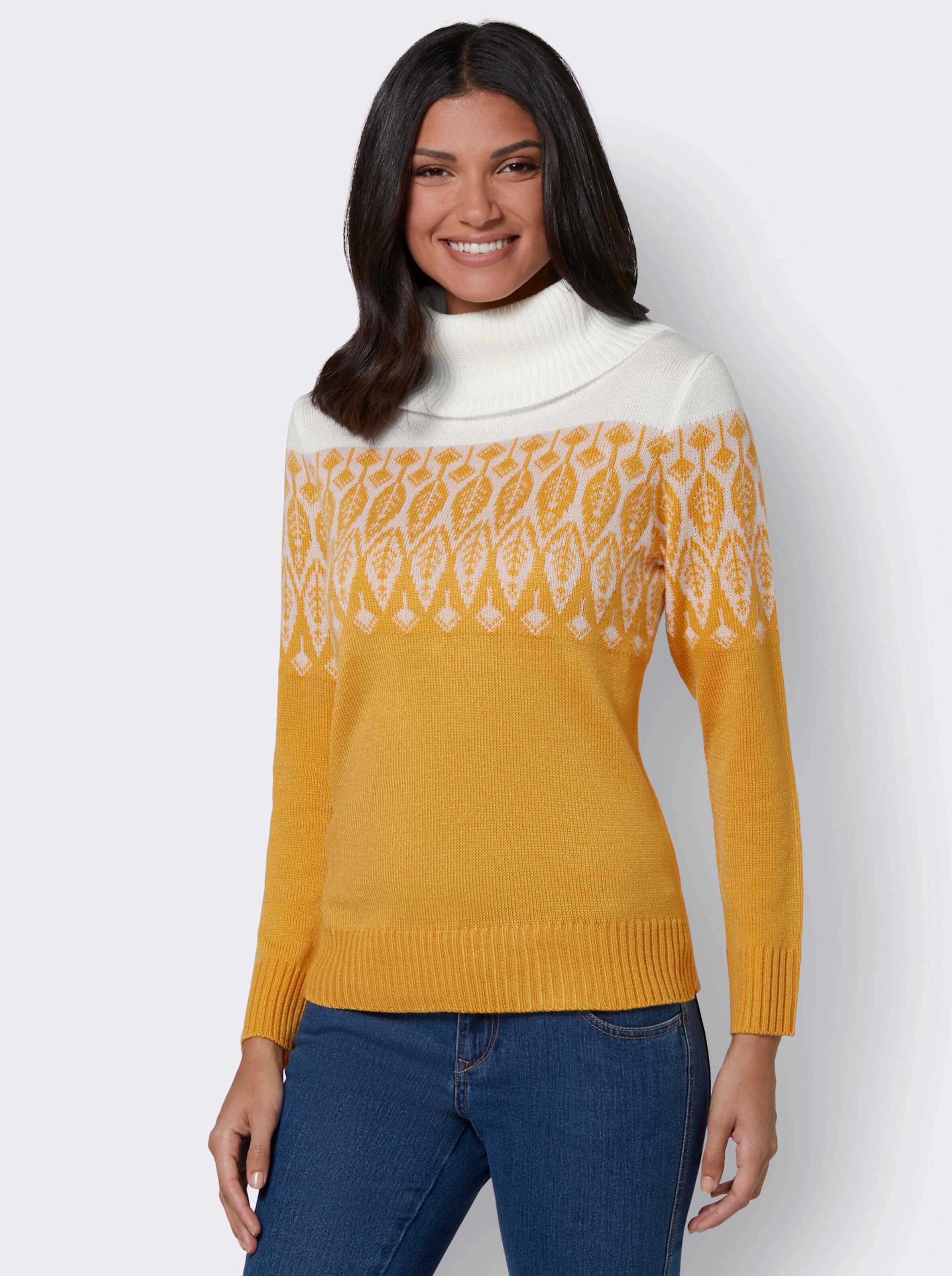 Jacquardpullover