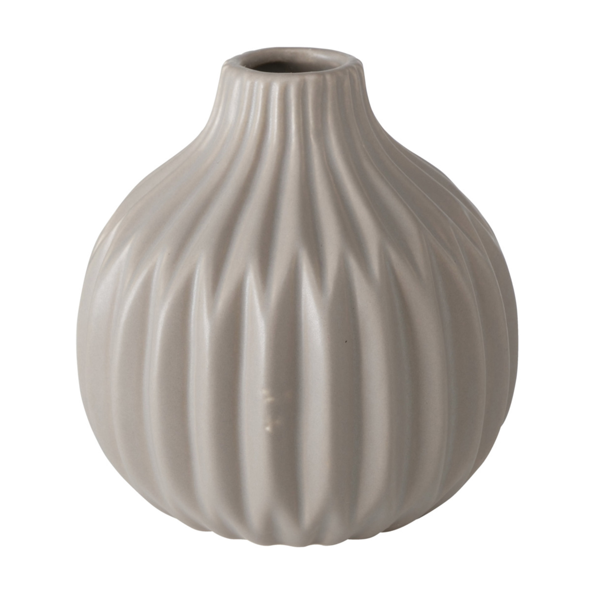 Vase - creem matt - sortiert - Steingut