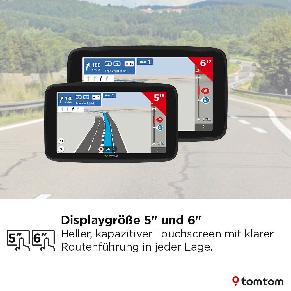 TomTom PKW-Navigationsgerät »GO Classic 5Zoll (2te Generation)« (Zentraleuropa )