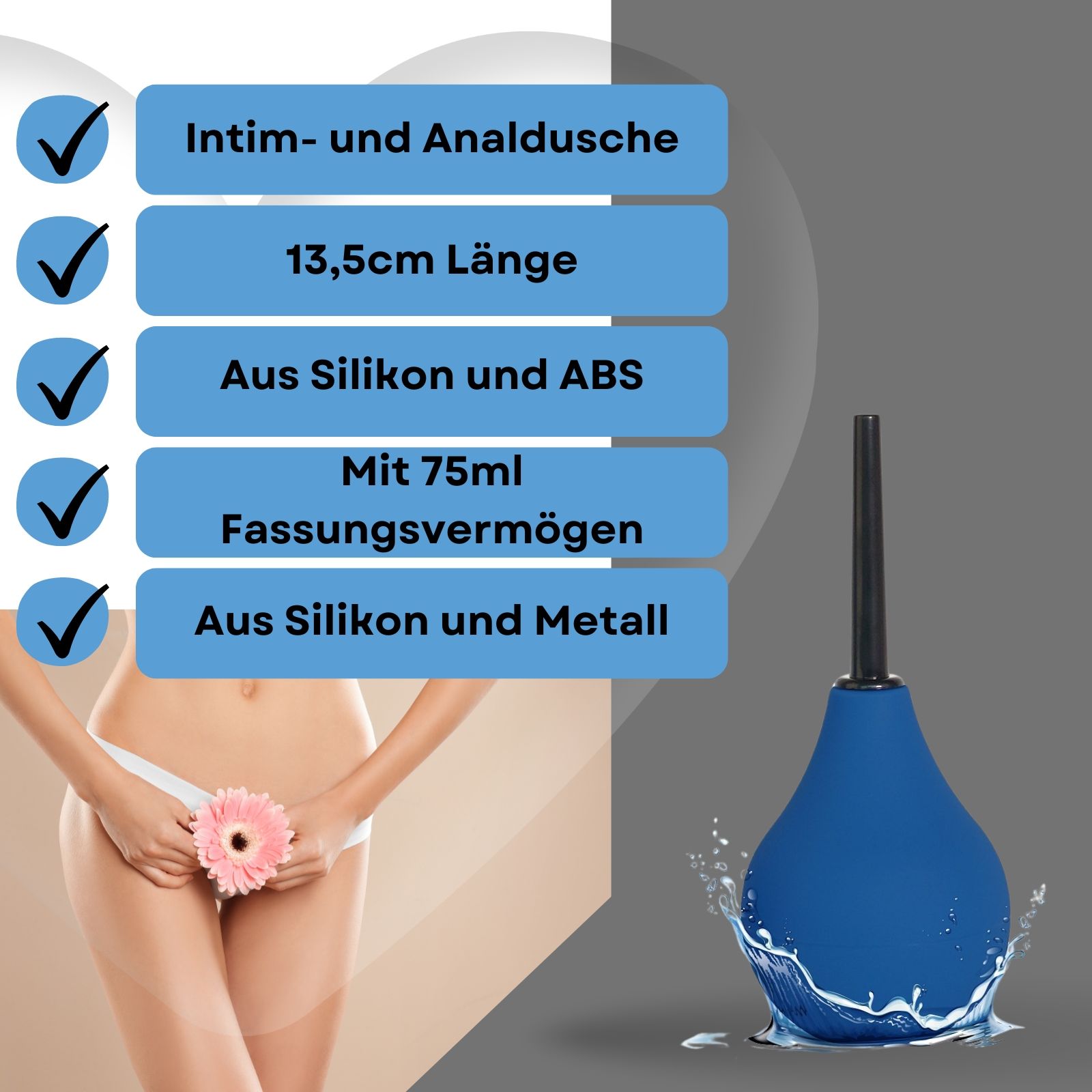 Lovelyness Intimdusche oder Analdusche 75ml
