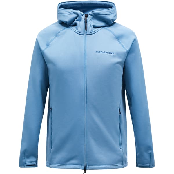 Veste polaire PEAK PERFORMANCE FLO M CHILL LIGHT ZIP HOOD SHALLOW