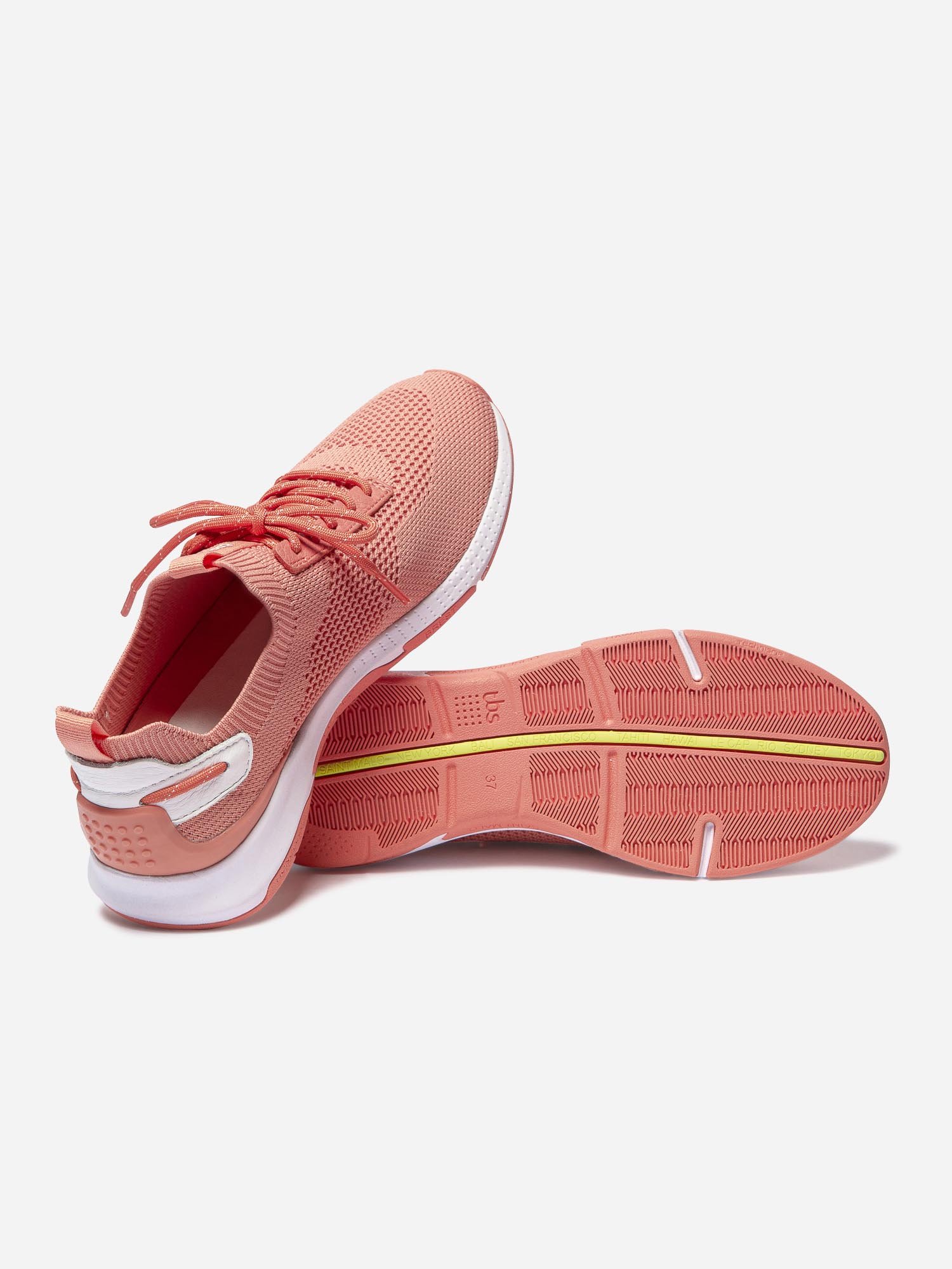 Tennis Femme Textile Recyclé Orange
