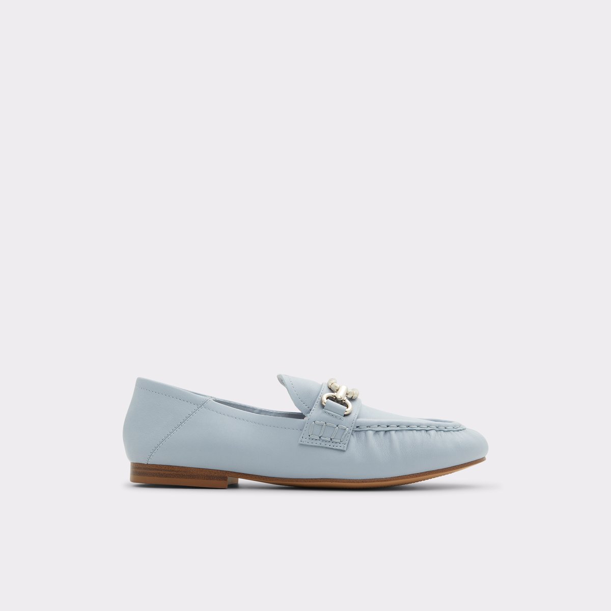 Hellen Light Blue Women Loafers & Oxfords