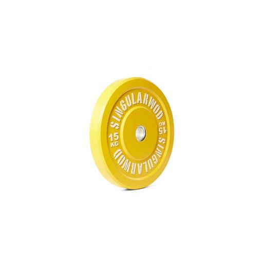 Disco de borracha Wod individual de 15 kg