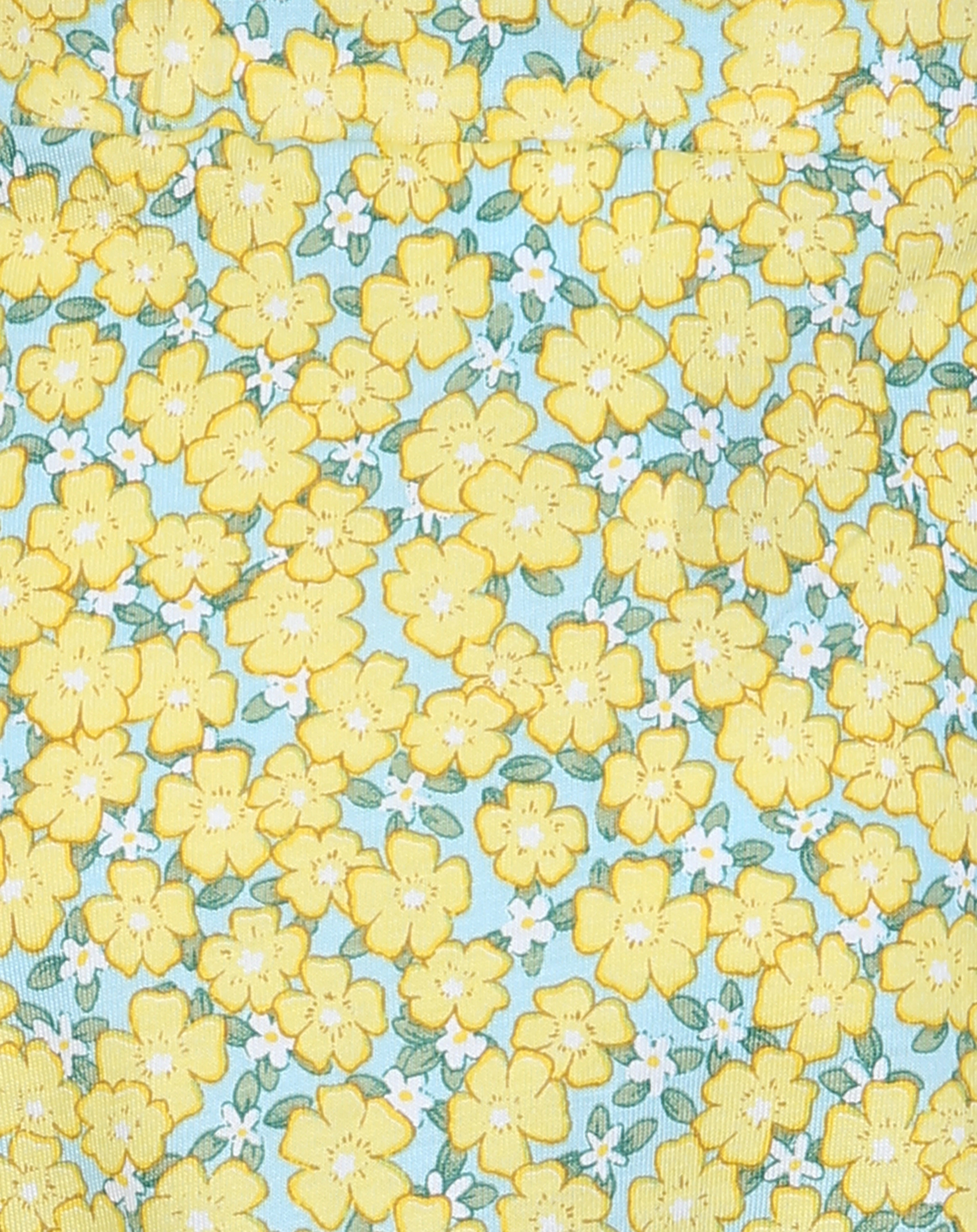 Sarong-Rock FLOWERS in gelb