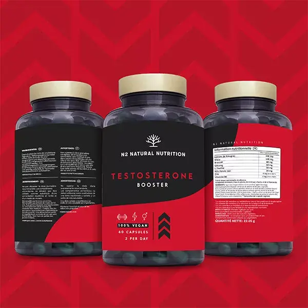 N2 Nutrição Natural Estimulante de Testosterona 60 cápsulas
