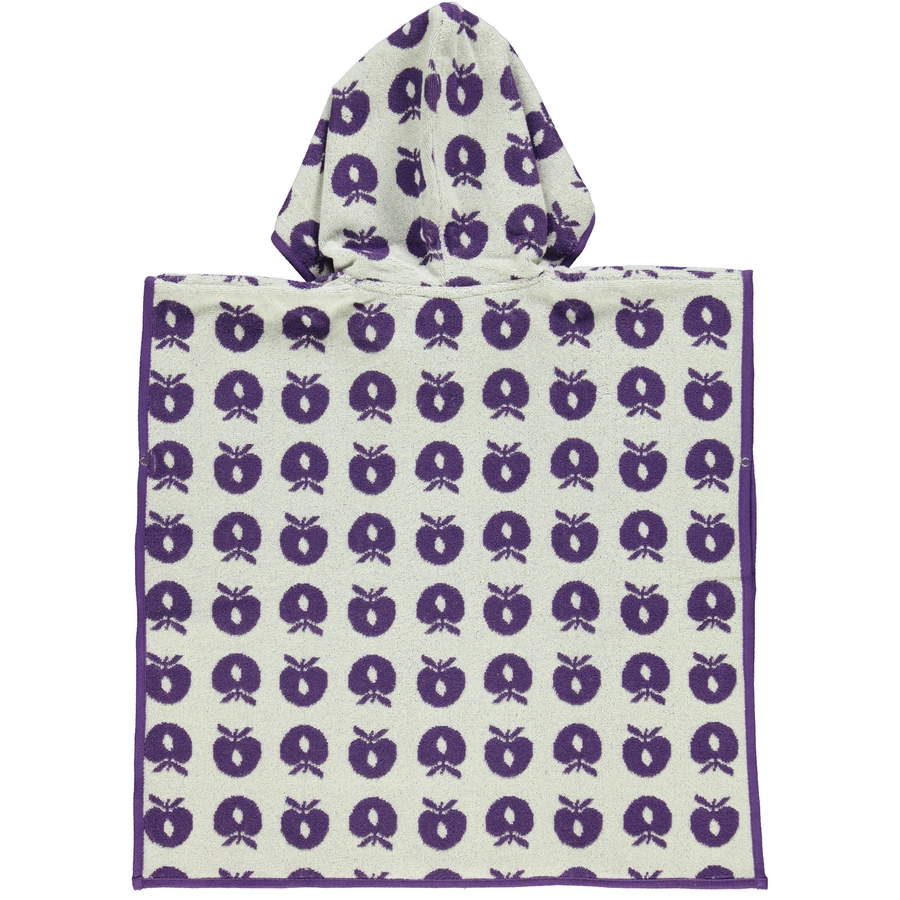 Smafolk Badeponcho Apfel purple