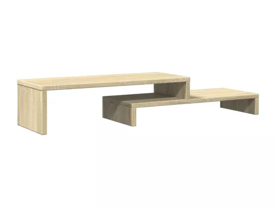 Support de moniteur chêne sonoma 54x22x15 cm bois d'ingénierie