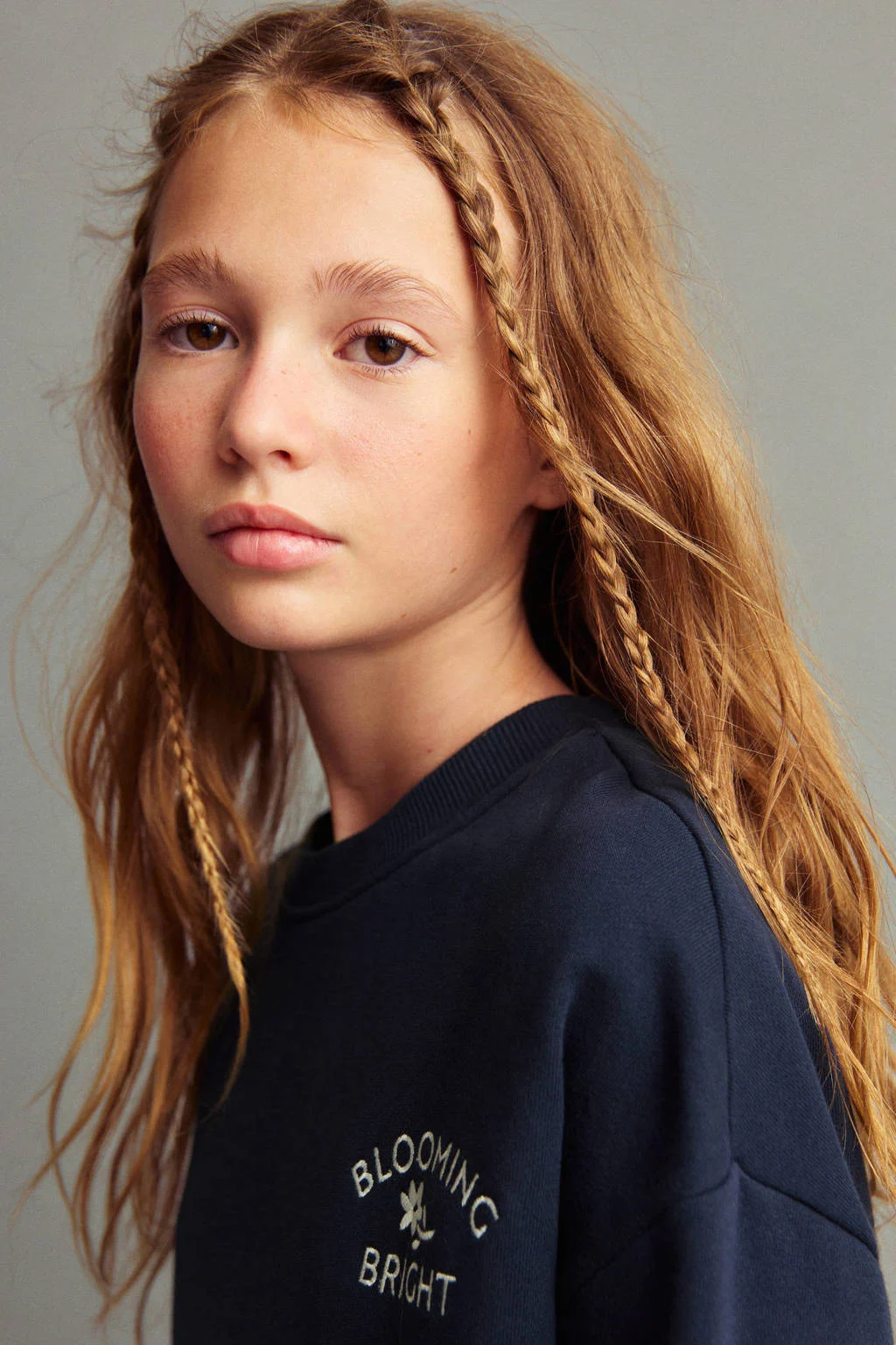 Mango Kids sweatjurk marine