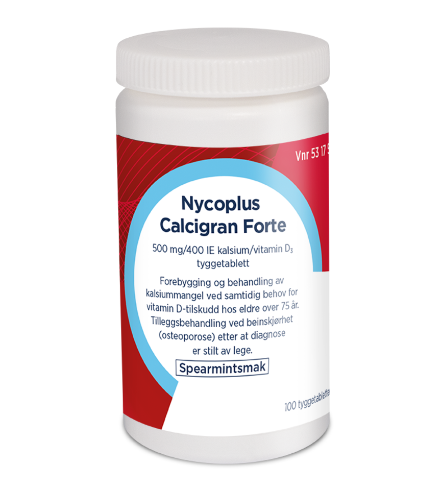 Nycoplus Calcigran Forte 500/400