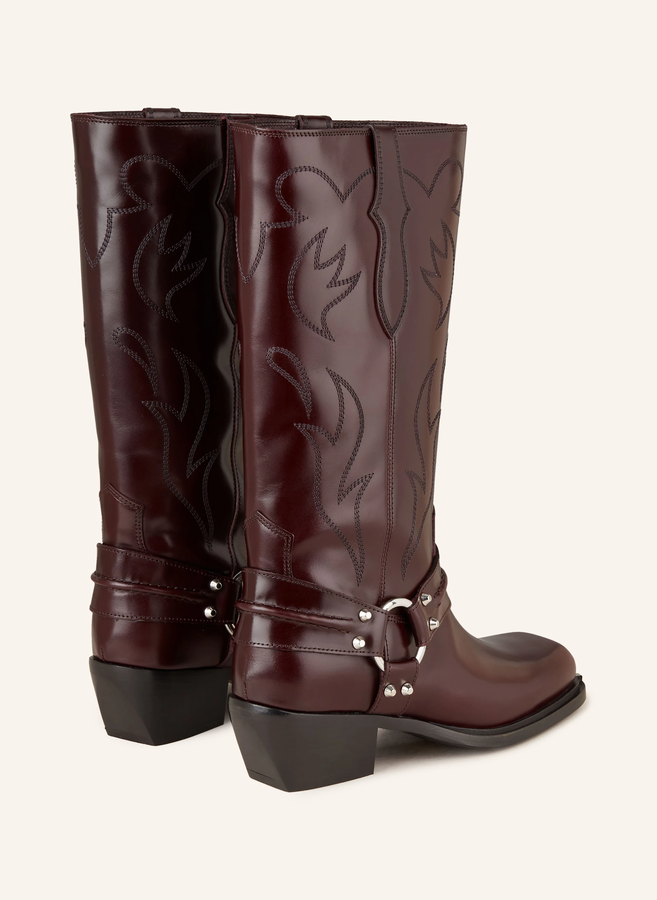 SANDRO Cowboy Boots