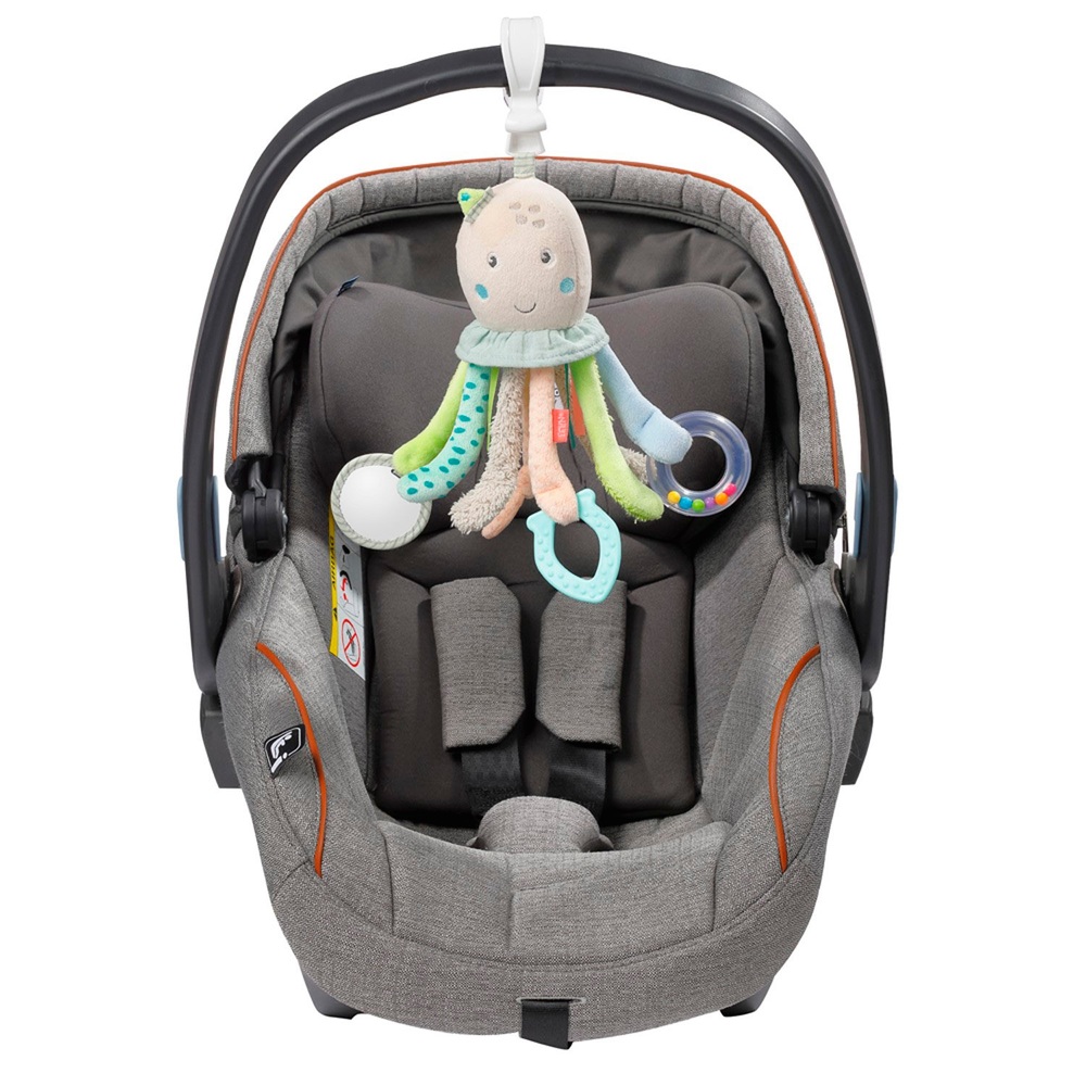 Fehn Toys Oktopus-Aktivitätsspielzeug mit Klemme
