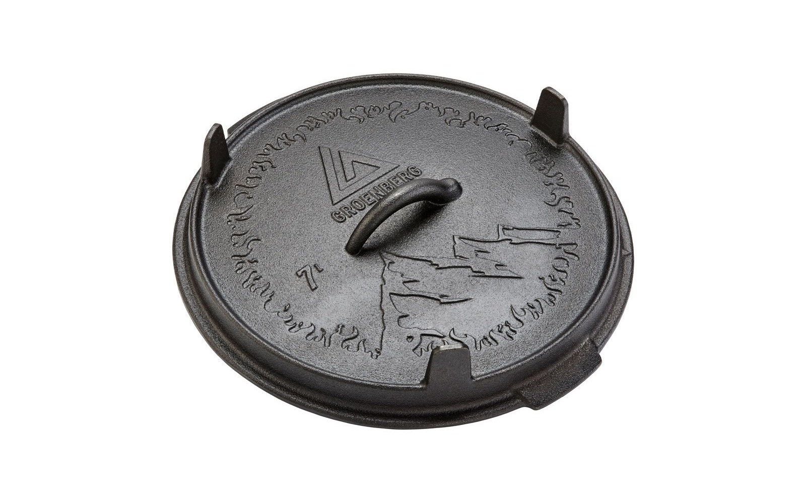 Groenberg Askja Pot Feuertopf  mit Deckel 7 Liter