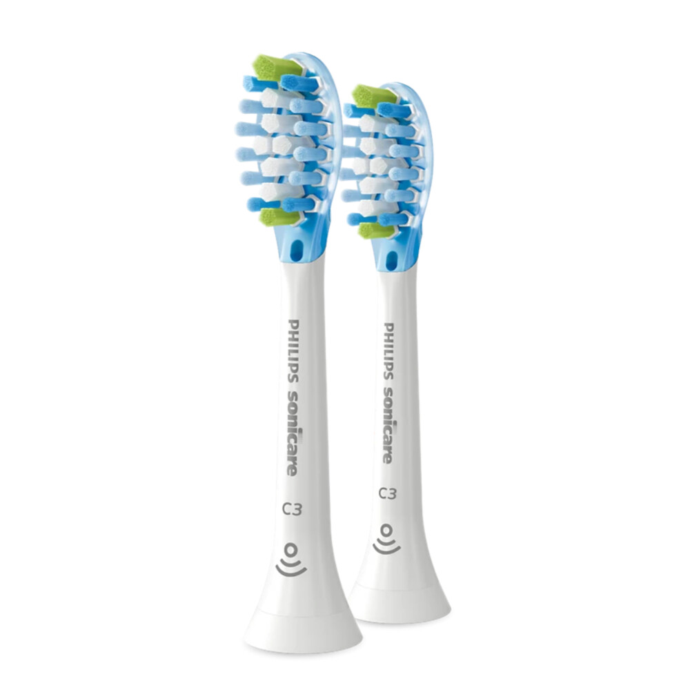 Philips Sonicare Opzetborstels Premium Plaque Defence C3 Wit2 Stuks