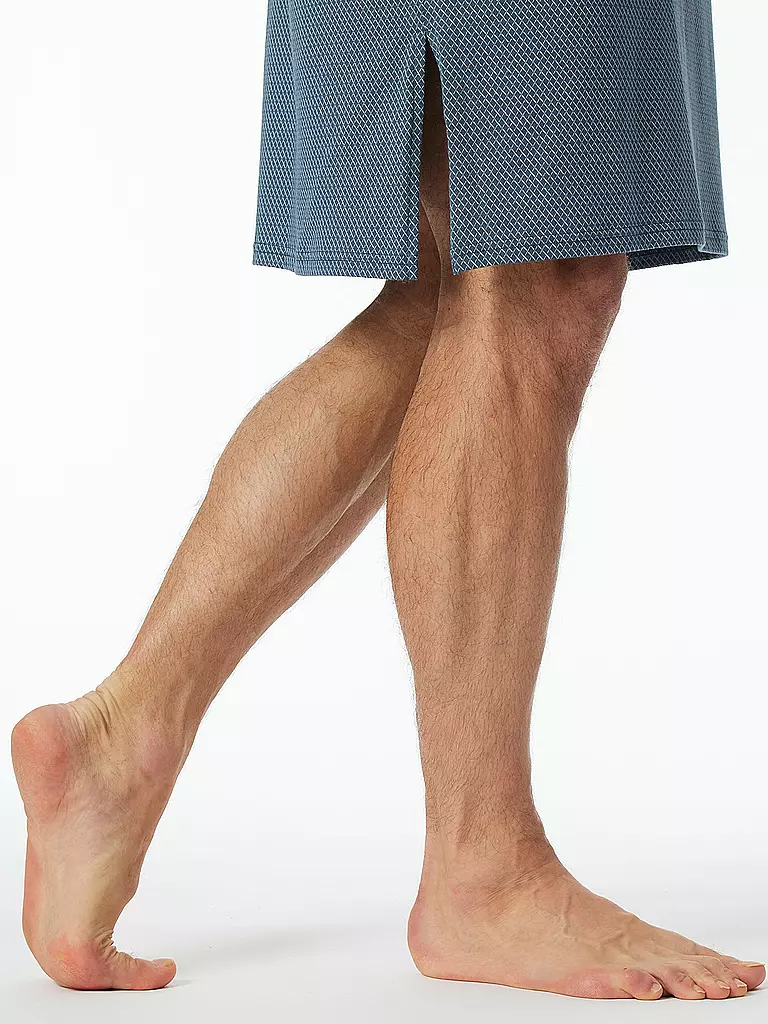 SCHIESSER Nachthemd blau