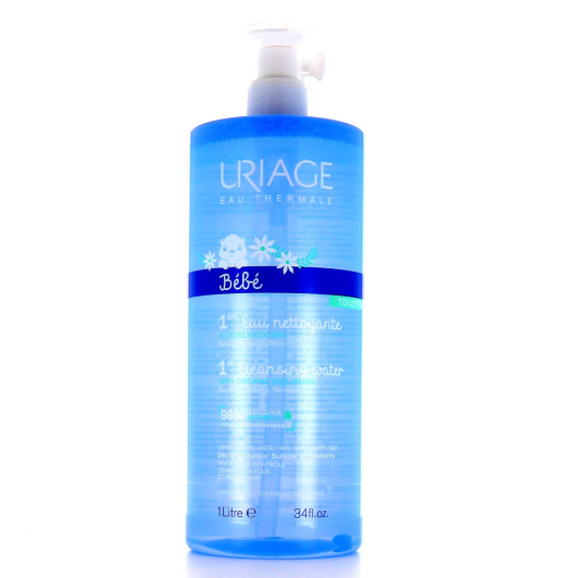 Première eau nettoyant pour bébé sans rinçage Uriage
