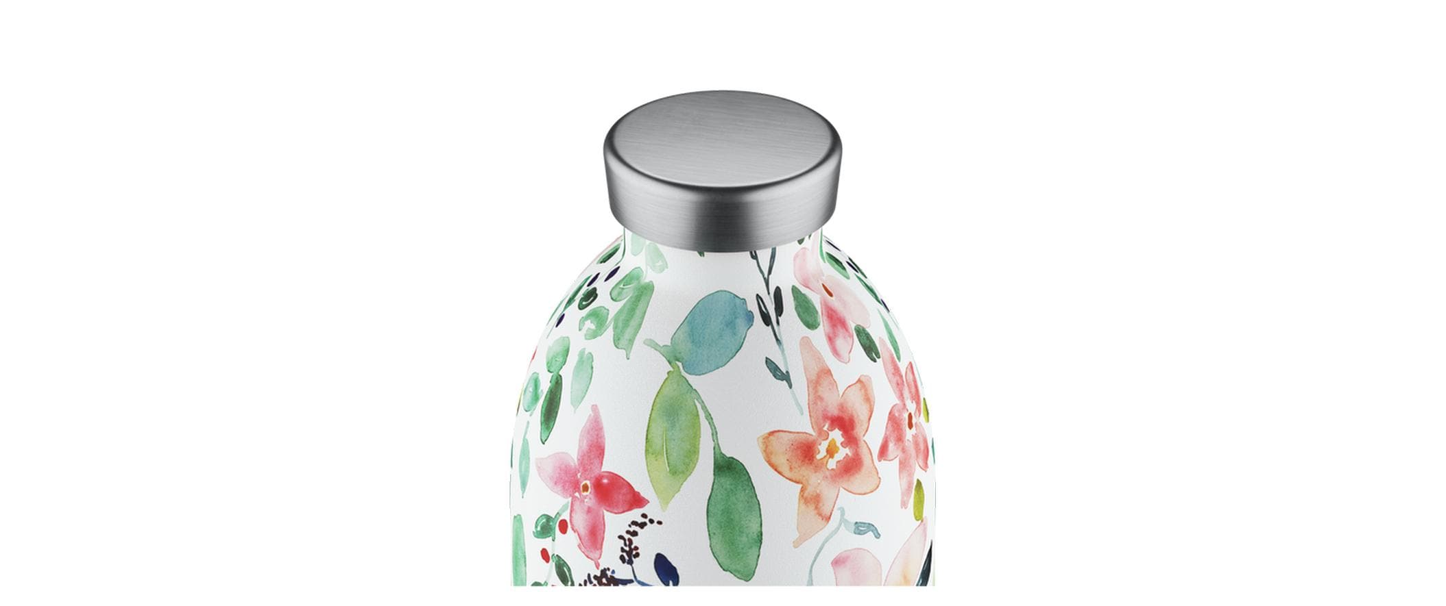 Thermosflasche Clima 850 ml, Little BudsIsolierte Edelstahl-Thermosflasche für heisse und kalte Getränke, ideal für den täglichen Gebrauch und Reisen