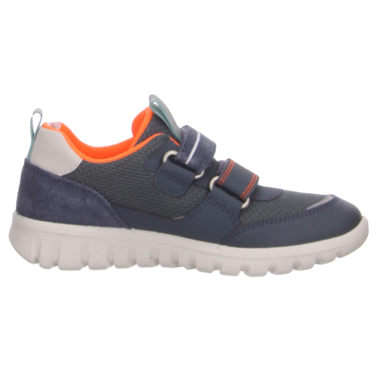 Schuh blau