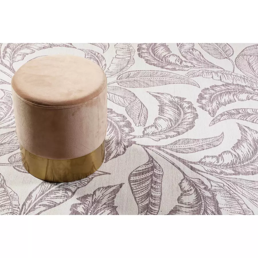 Accessorize Kurzflorteppich Mozambique Palm taupe