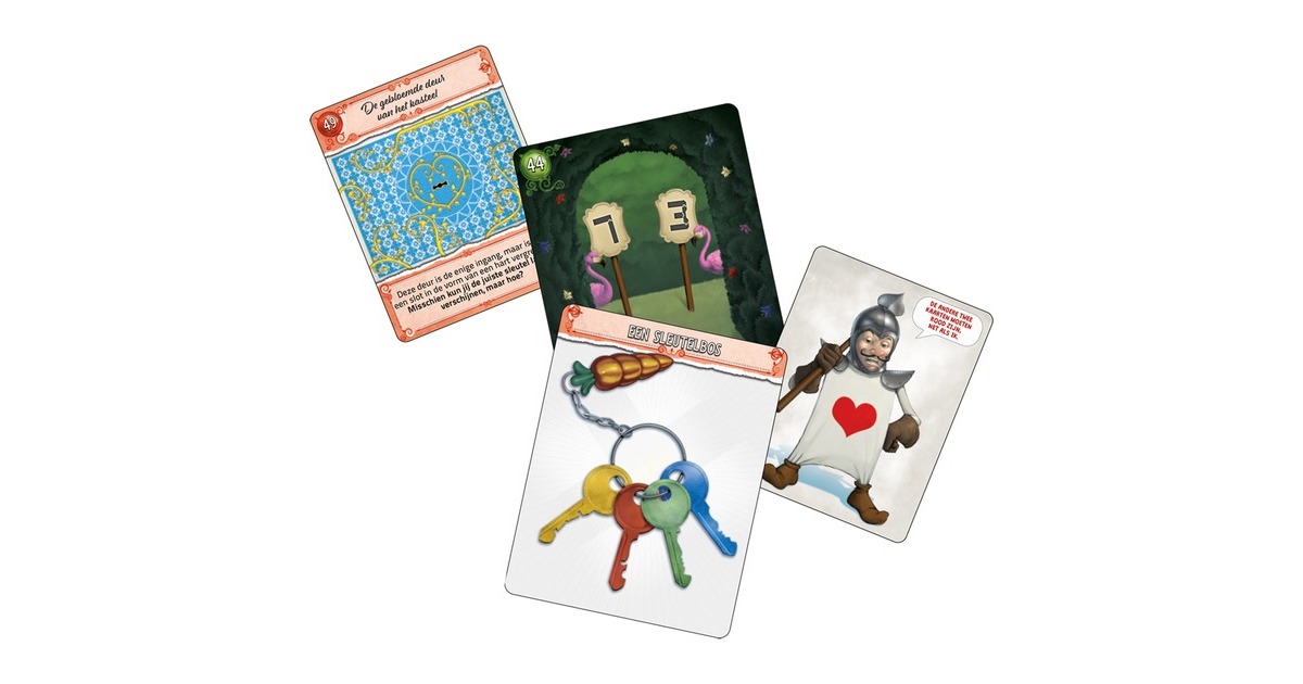 999 GamesPocket Escape Room: In Wonderland Kaartspel  (Nederlands, 1 - 6 spelers, 60 minuten, Vanaf 12 jaar)