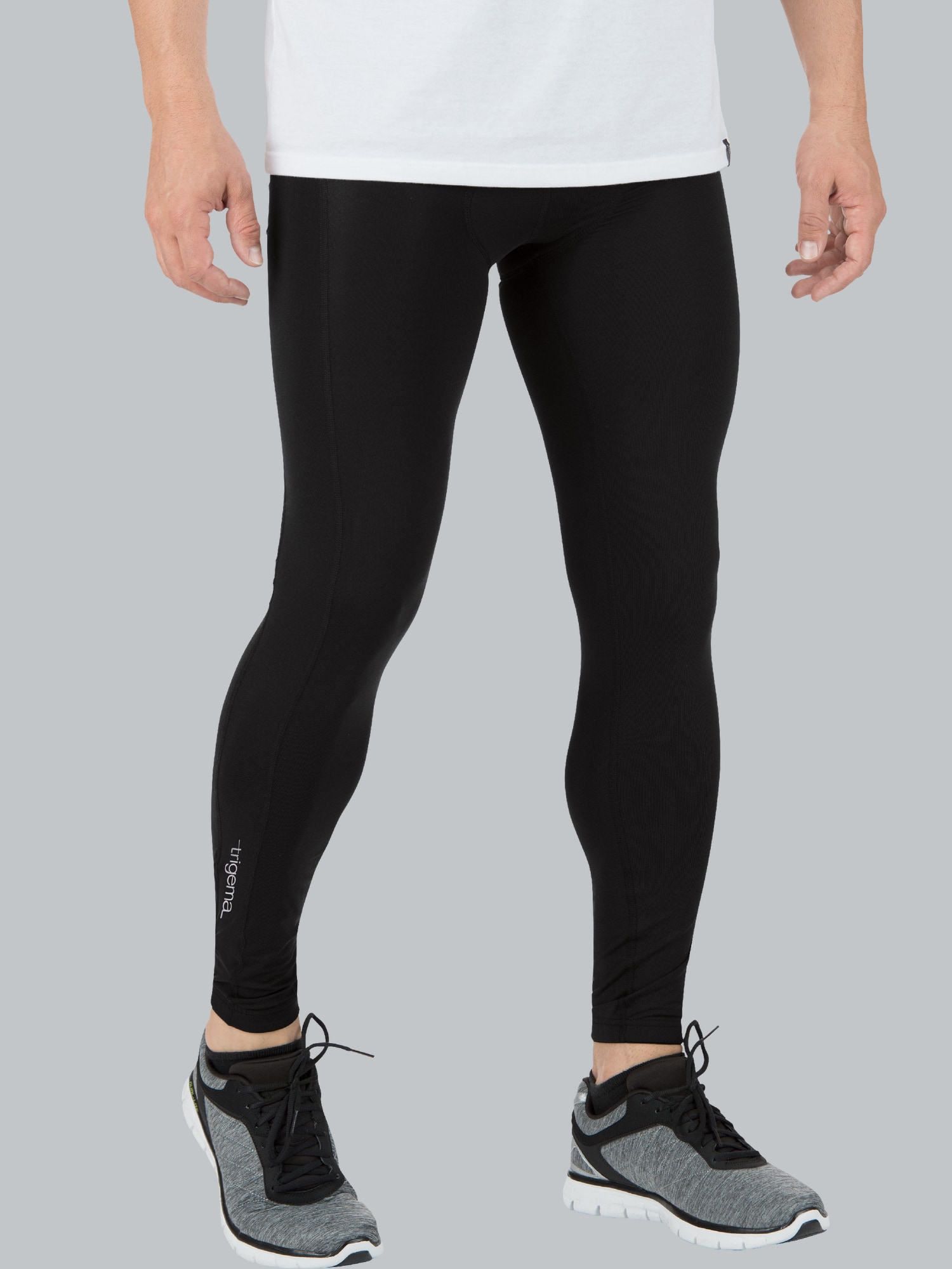 Lange Radlerhose Schwarz