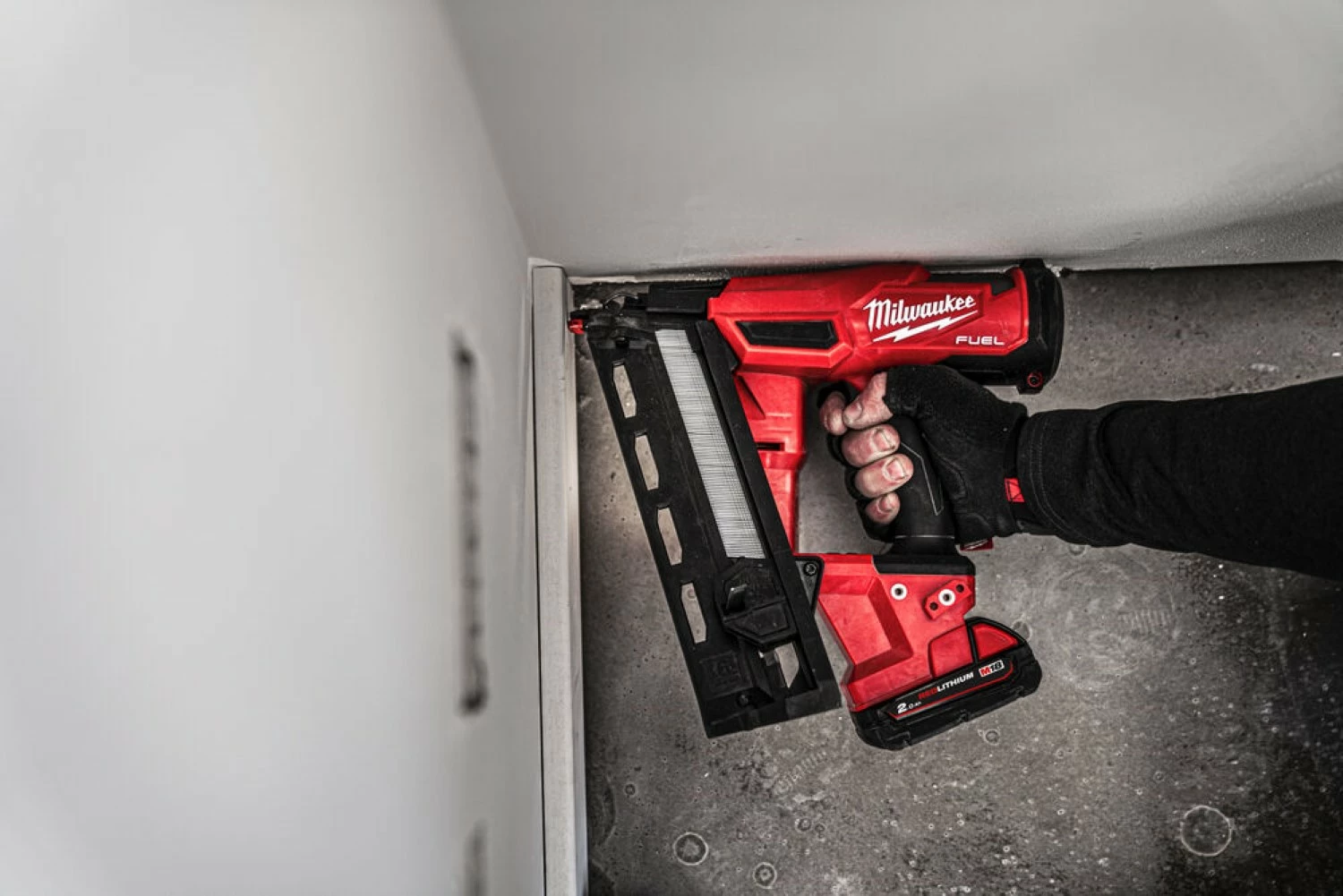 Milwaukee M18 FN16GA-202X 18V Li-ion Accu afwerktacker set (2x 2,0Ah) in HD Box