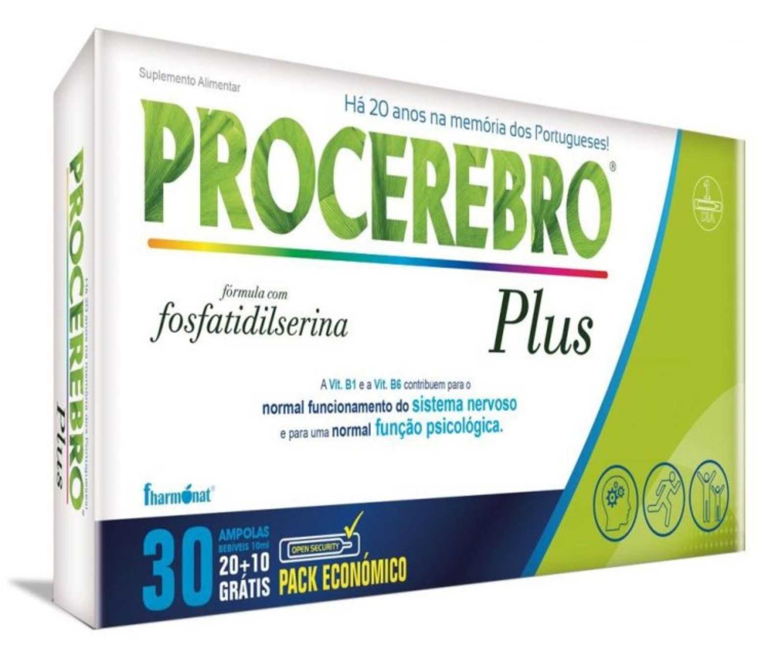 Pharmonat Procerebro Plus 30 frascos