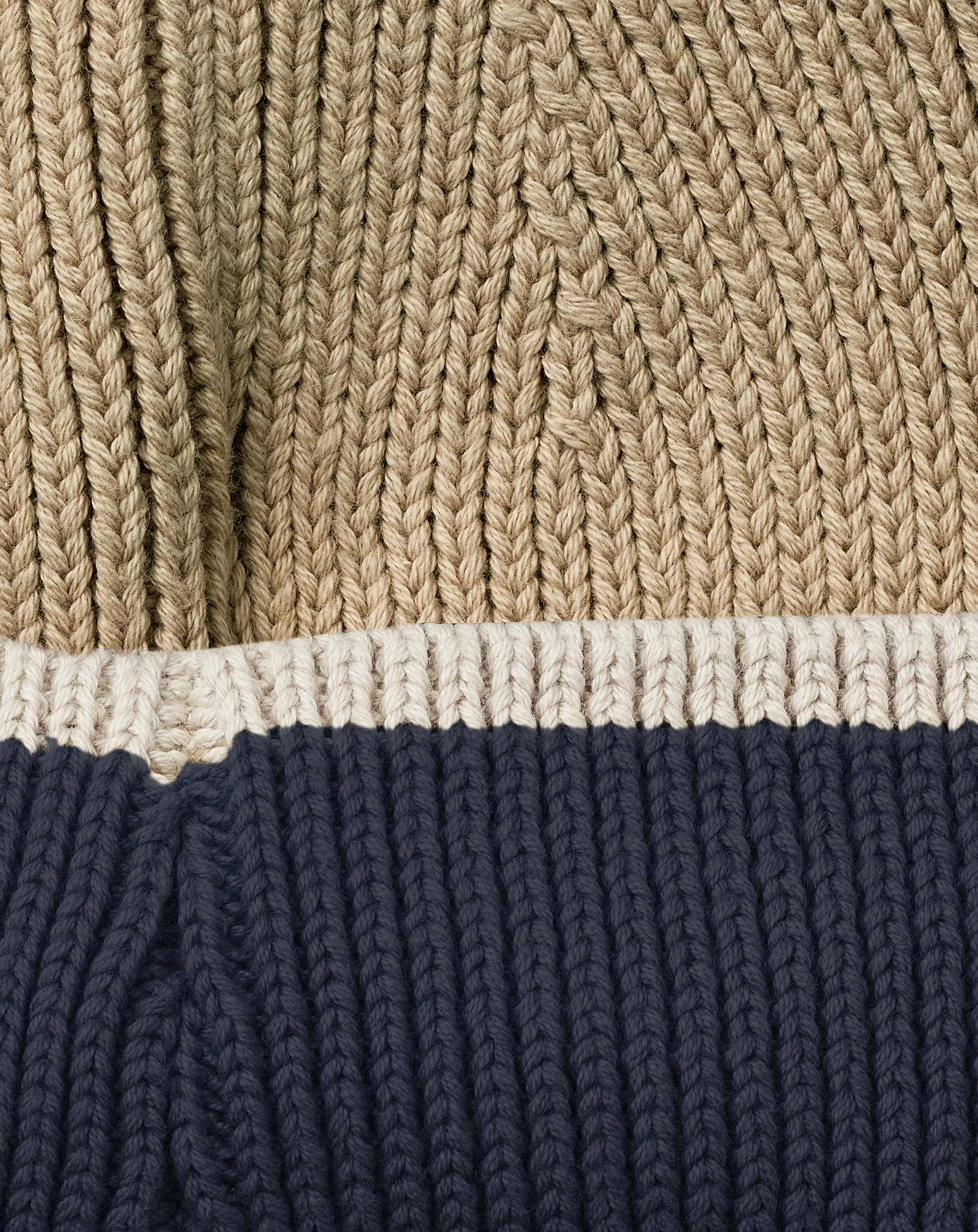 Strick-Beanie EZRA - MIX in classic navy