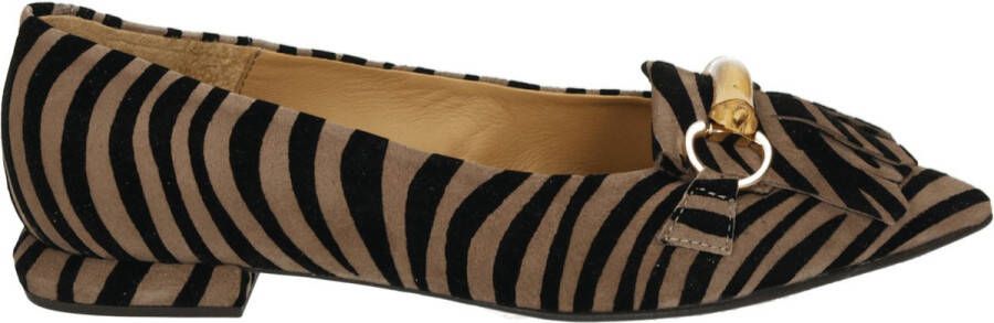 PEDRO MIRALLES Loafers Dames 25075 Maat: 38 Materiaal: Suède Kleur: Taupe